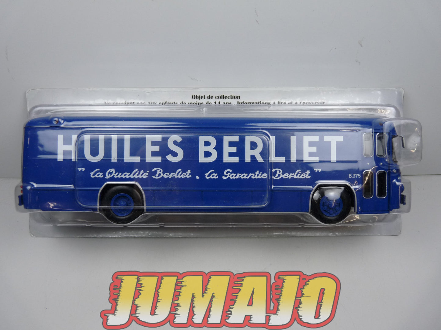 BER8 CAMIONS 1/43 Hachettes IXO BERLIET PLK8 Bus Huiles Berliet