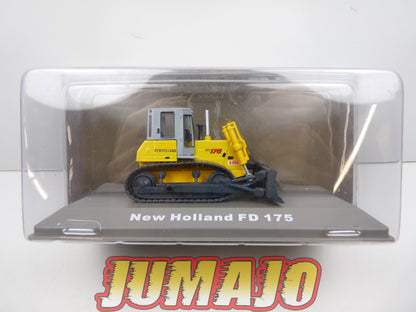 BTP41 VEHICULE DE CHANTIER 1/72 Hachette : NEW HOLLAND FD 175