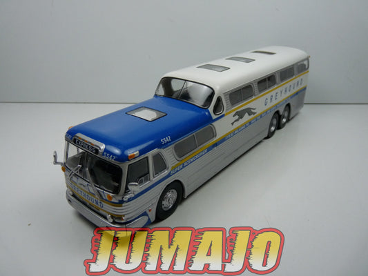 SUB3 BUS & Autocars du Monde 1/43 n°3 : Greyhound Scenicruiser 1956