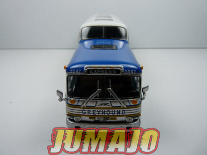 SUB3 BUS & Autocars du Monde 1/43 n°3 : Greyhound Scenicruiser 1956