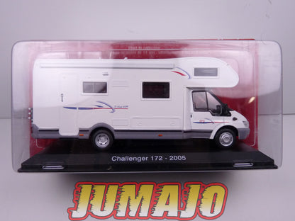 CC17 1/43 camping cars hachettes IXO : FORD Challenger 172 2005