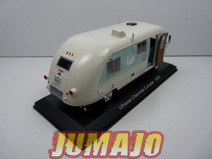 CC22 1/43 camping cars hachettes IXO : ULTRAVAN Chevrolet Corvette 1970