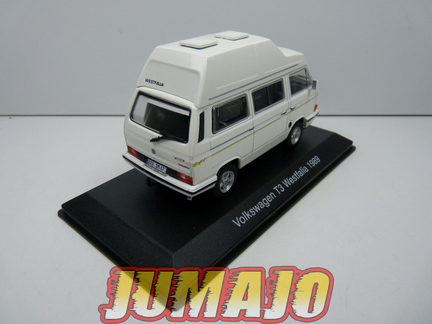 CC25 1/43 camping cars hachettes IXO : VOLKSWAGEN Kombi T3 Westfalia 1989