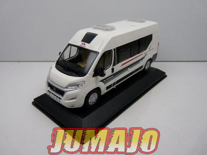 CC26 1/43 camping cars hachettes IXO : ADRIA Twin 600 SPT FIAT 2015