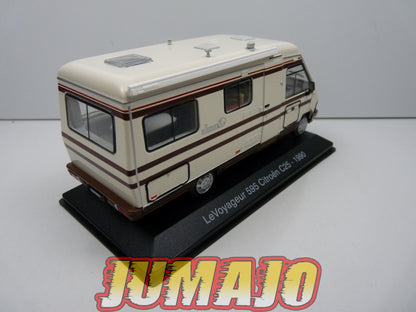 CC31 1/43 camping cars hachettes IXO : Le Voyageur 595 CITROËN C25 1990