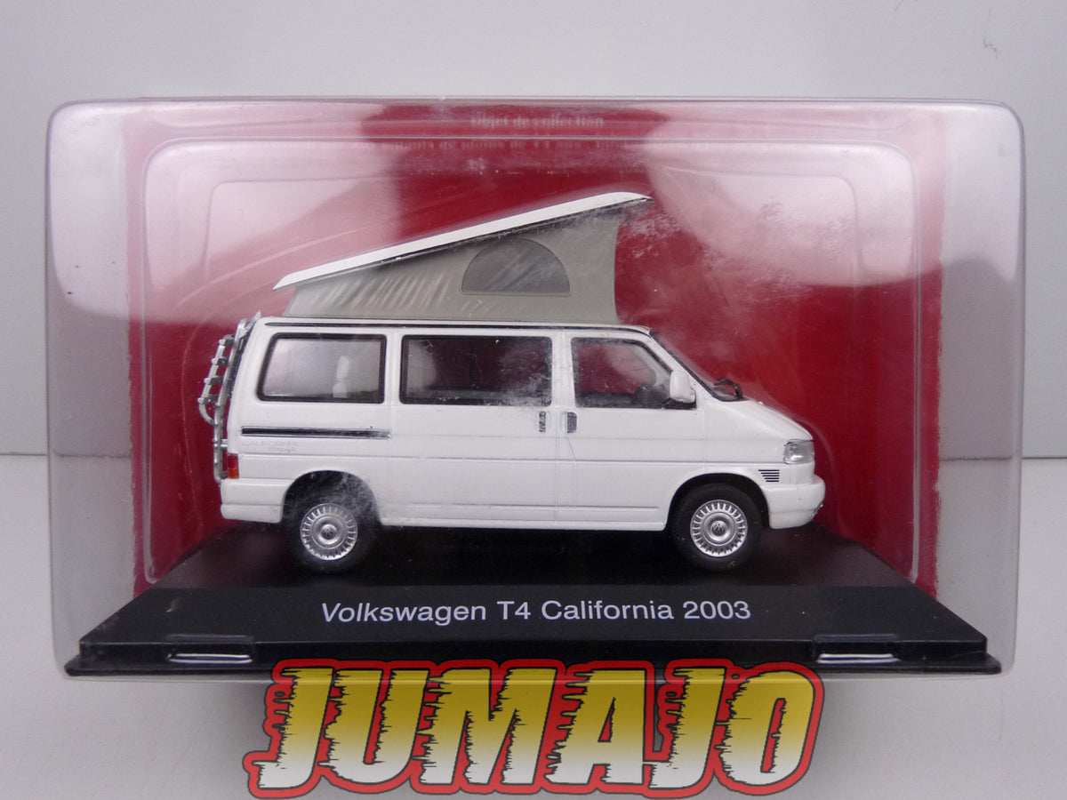 CC37 1/43 camping cars hachettes IXO : Volkswagen T4 California 2003
