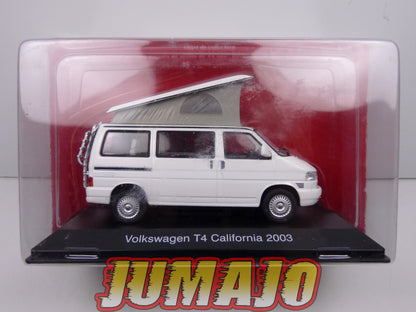 CC37 1/43 camping cars hachettes IXO : Volkswagen T4 California 2003