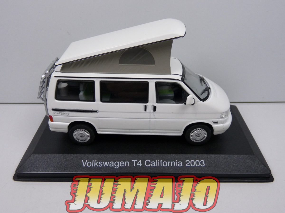 CC37 1/43 camping cars hachettes IXO : Volkswagen T4 California 2003
