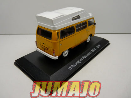 CC43 1/43 camping cars hachettes IXO : VOLKSWAGEN Palomino Kombi T2 1978-79