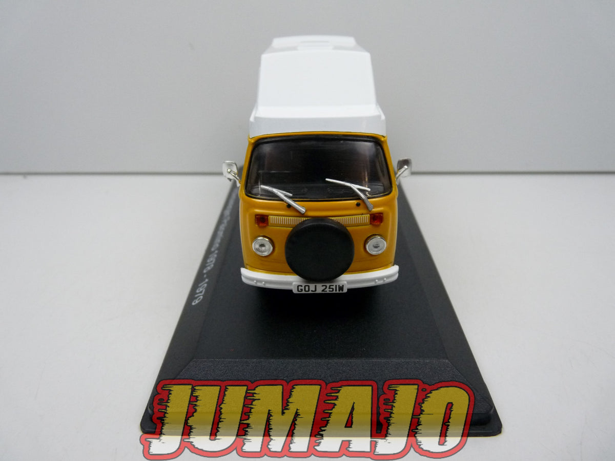 CC43 1/43 camping cars hachettes IXO : VOLKSWAGEN Palomino Kombi T2 1978-79