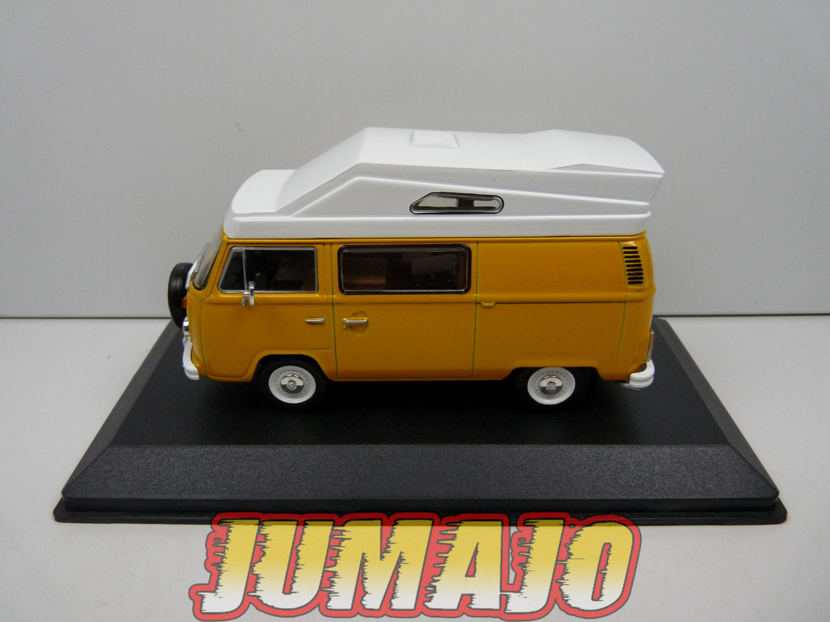 CC43 1/43 camping cars hachettes IXO : VOLKSWAGEN Palomino Kombi T2 1978-79