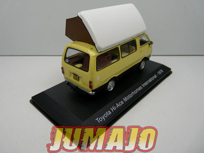 CC46 1/43 camping cars hachettes IXO : TOYOTA Hi-Ace Motorhomes International 1978