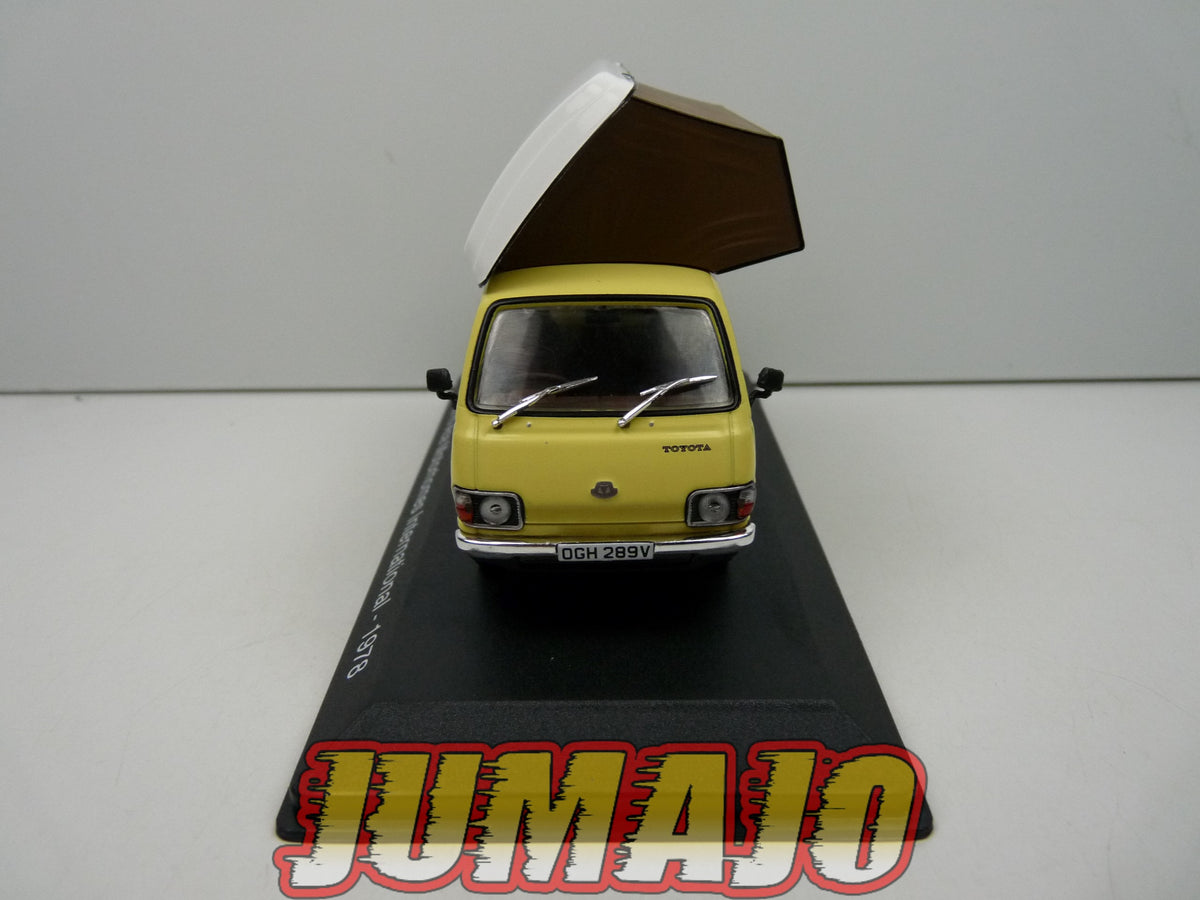 CC46 1/43 camping cars hachettes IXO : TOYOTA Hi-Ace Motorhomes International 1978