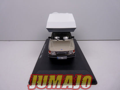 CC49 1/43 camping cars hachettes IXO : SAAB 900 Toppoala 1983