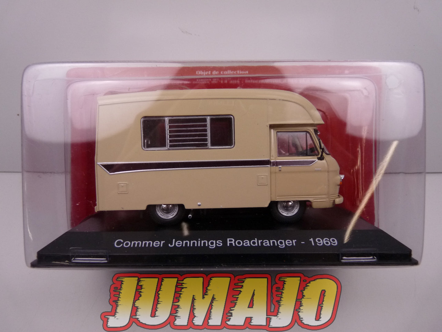 CC55 1/43 camping cars hachettes IXO : COMMER Jennings Roadranger 1969
