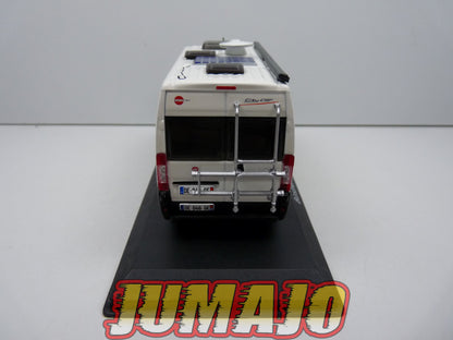 CC56 1/43 camping cars hachettes IXO : BÜRSTNER City car 600 Fiat 2009