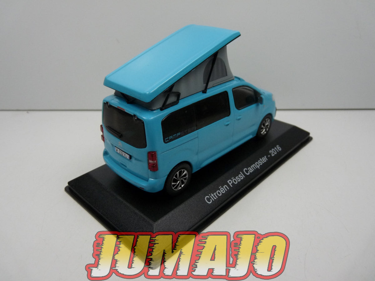 CC57 1/43 camping cars hachettes IXO : CITROËN Pössl Campster 2016