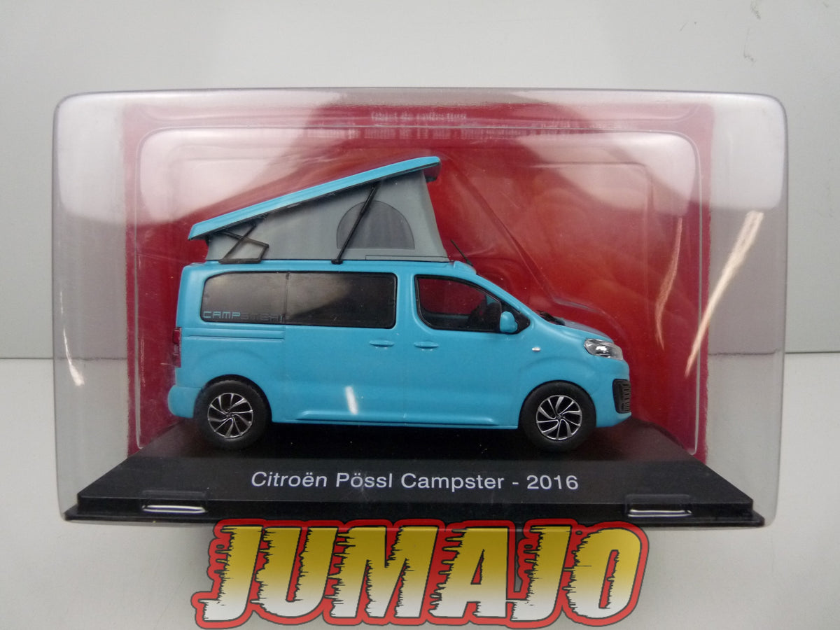 CC57 1/43 camping cars hachettes IXO : CITROËN Pössl Campster 2016