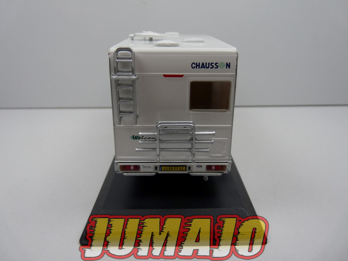 CC50 1/43 camping cars hachettes IXO : Ford Transit Chausson Welcome 30 2000