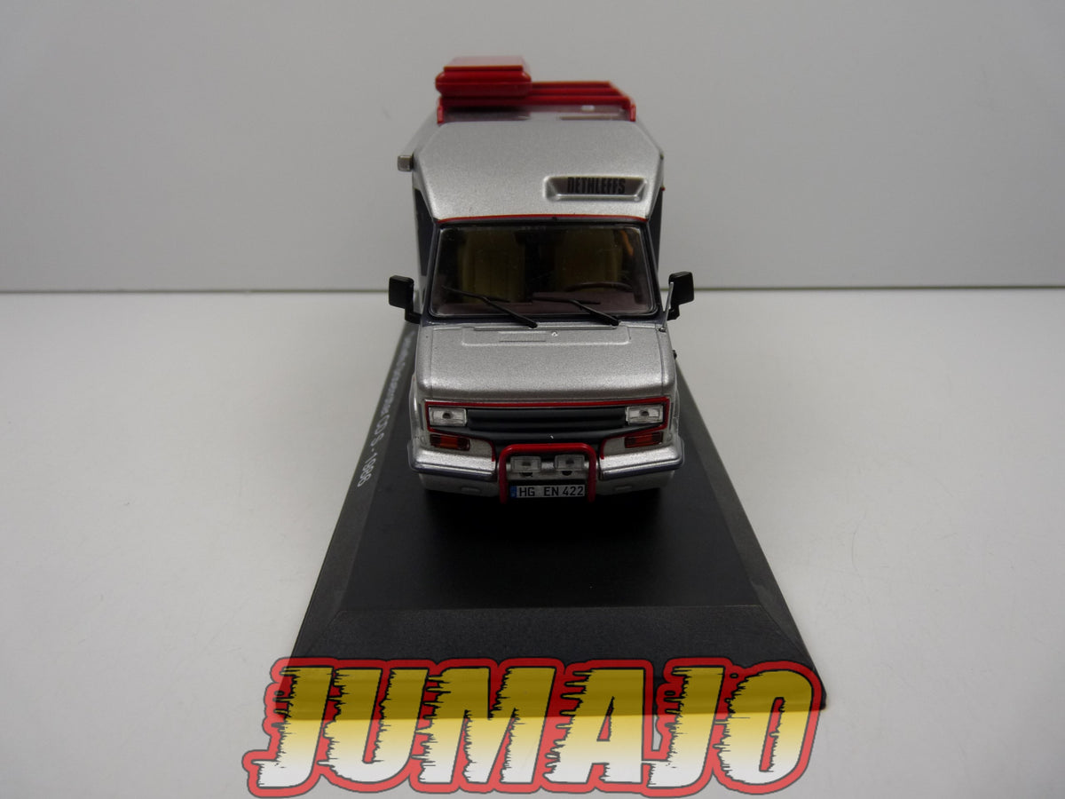 CC59 1/43 camping cars hachettes IXO : Dethleffs Globetrotter CD S 1986