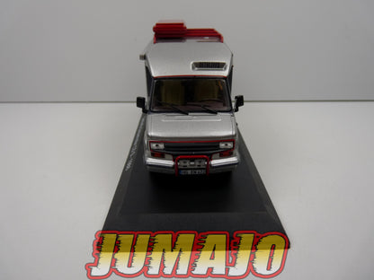CC59 1/43 camping cars hachettes IXO : Dethleffs Globetrotter CD S 1986