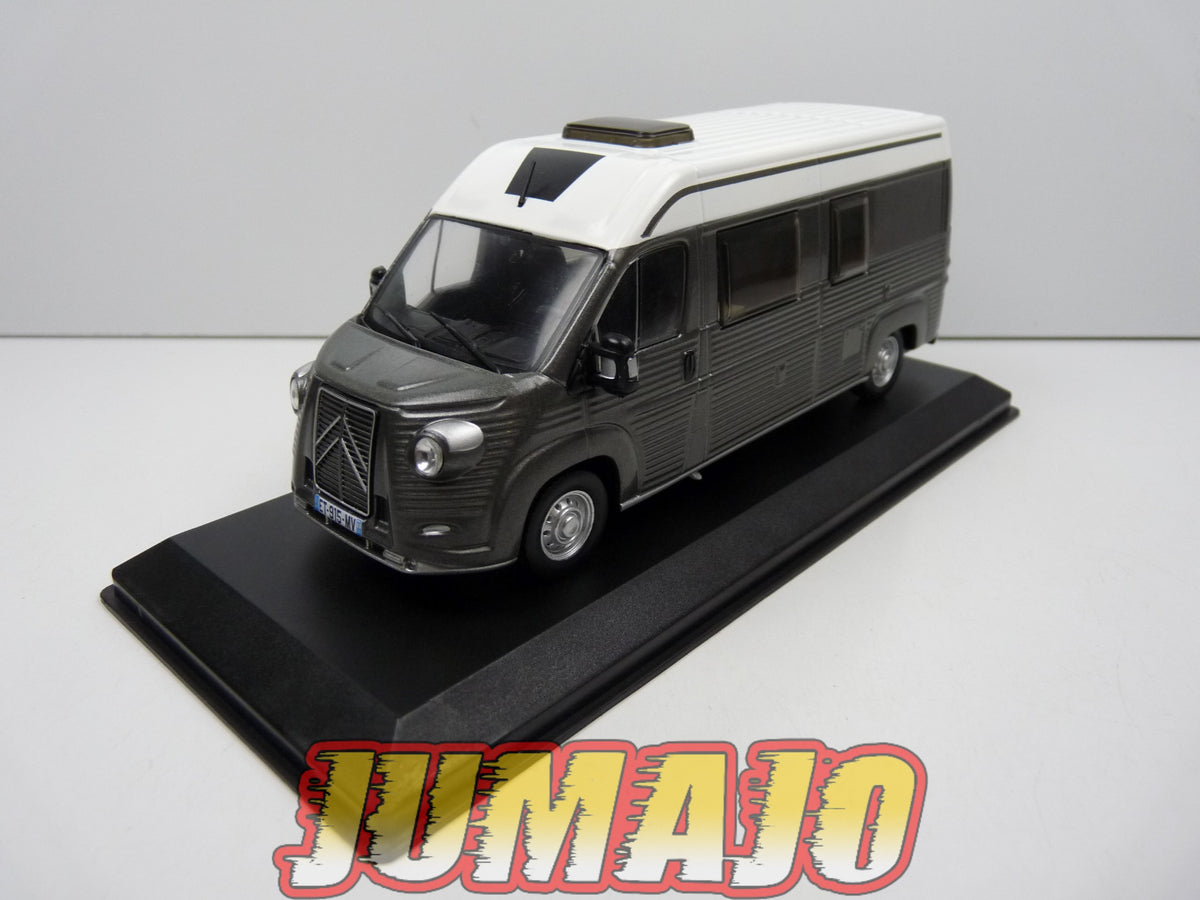 CC60 1/43 camping cars hachettes IXO : Citroën Jumper neo Type H 2018