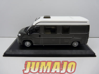 CC60 1/43 camping cars hachettes IXO : Citroën Jumper neo Type H 2018