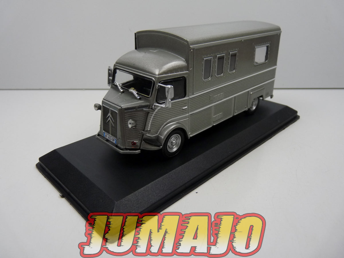 CC36 1/43 camping cars hachettes IXO : Citroën Type H Currus 1973
