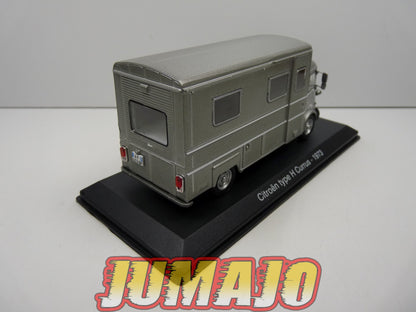 CC36 1/43 camping cars hachettes IXO : Citroën Type H Currus 1973