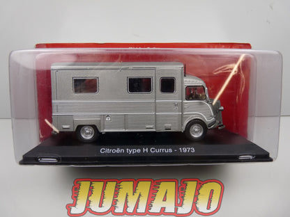 CC36 1/43 camping cars hachettes IXO : Citroën Type H Currus 1973