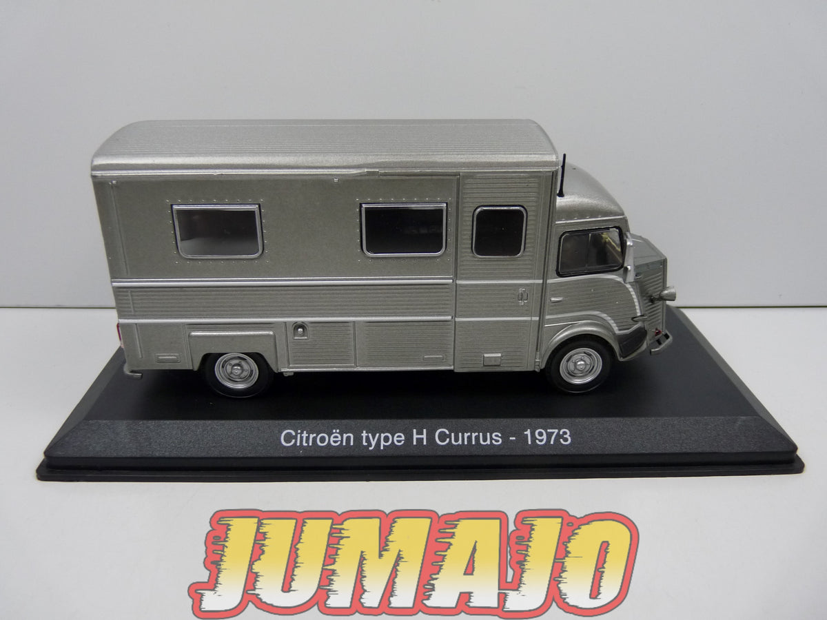 CC36 1/43 camping cars hachettes IXO : Citroën Type H Currus 1973