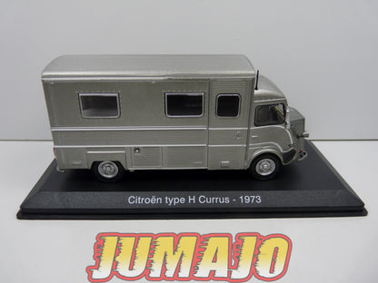 CC36 1/43 camping cars hachettes IXO : Citroën Type H Currus 1973