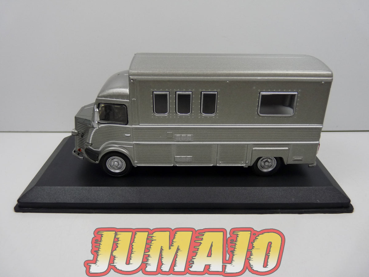 CC36 1/43 camping cars hachettes IXO : Citroën Type H Currus 1973