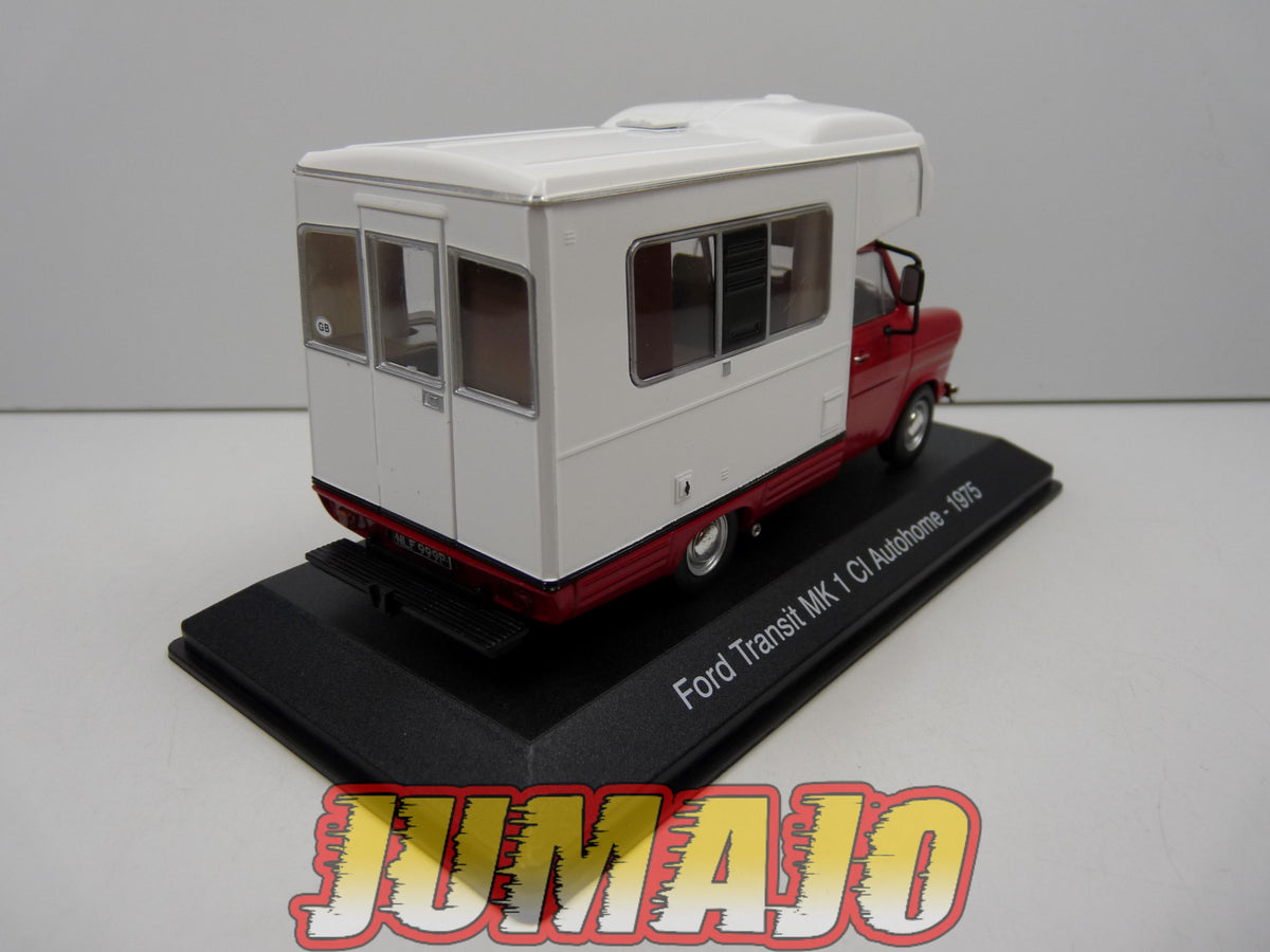 CC38 1/43 camping cars hachettes IXO : Ford Transit MKI Cl Autohome 1975