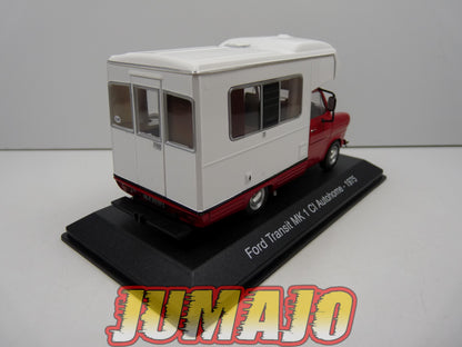 CC38 1/43 camping cars hachettes IXO : Ford Transit MKI Cl Autohome 1975