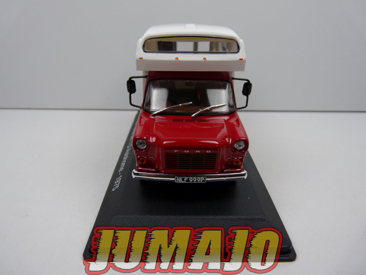 CC38 1/43 camping cars hachettes IXO : Ford Transit MKI Cl Autohome 1975