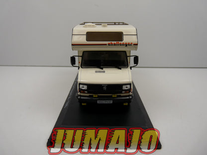 CC42 1/43 camping cars hachettes IXO : Peugeot J5 Gruau Challenger 340 1985