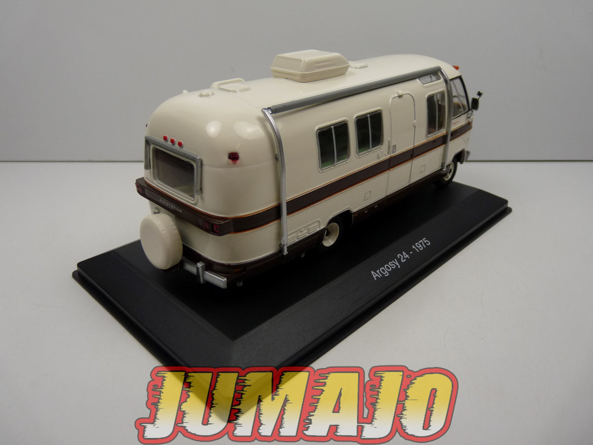CC41 1/43 camping cars hachettes IXO : Airstream Argosy 24 1975