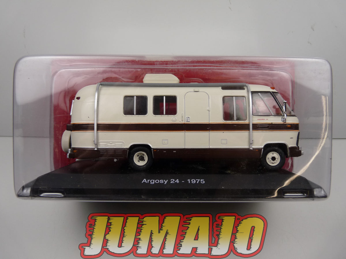 CC41 1/43 camping cars hachettes IXO : Airstream Argosy 24 1975