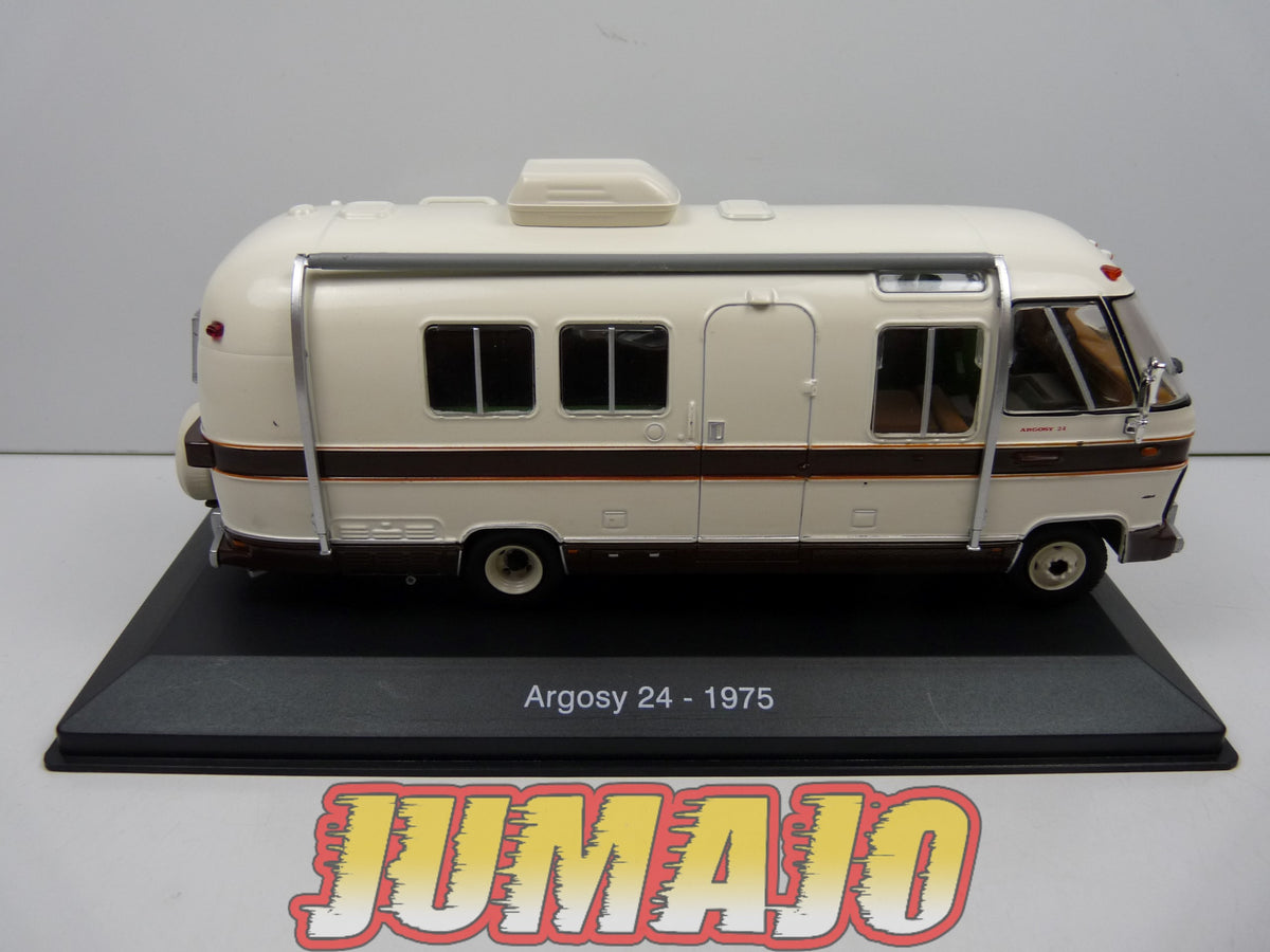 CC41 1/43 camping cars hachettes IXO : Airstream Argosy 24 1975