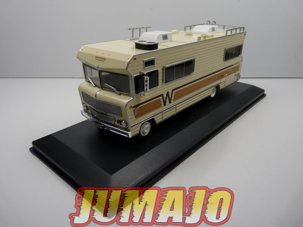 CCE7 1/43 camping cars hachettes IXO Winnebago D27 C Chieftain 1973 (The walking dead)