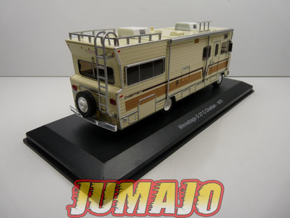 CCE7 1/43 camping cars hachettes IXO Winnebago D27 C Chieftain 1973 (The walking dead)