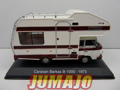 CC20 1/43 camping cars hachettes IXO : Barkas B-1000 1973