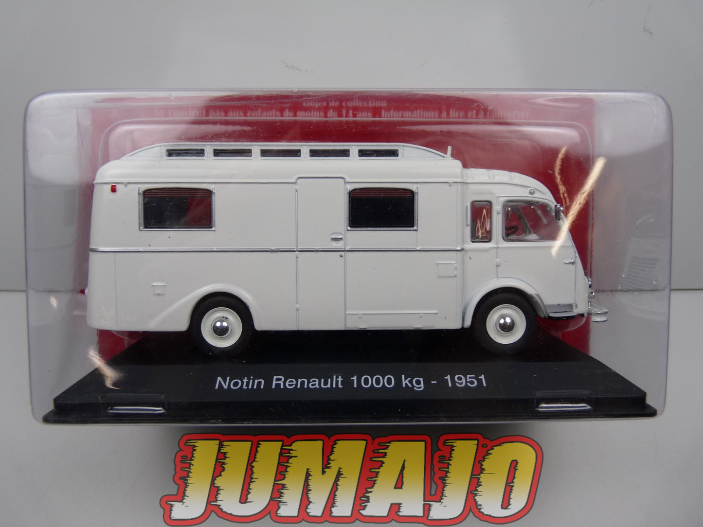 CC21 1/43 camping cars hachettes IXO : Renault 1000 kg Notin 1951