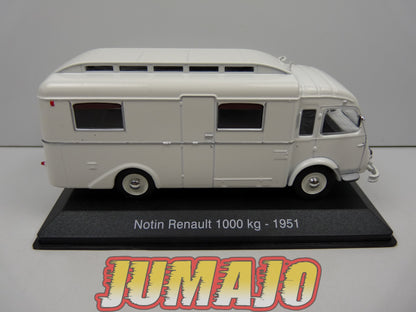 CC21 1/43 camping cars hachettes IXO : Renault 1000 kg Notin 1951