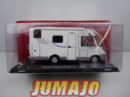 CCE8 1/43 camping cars hachettes IXO : Hymer Mercedes Classe-B 504 CL 2007