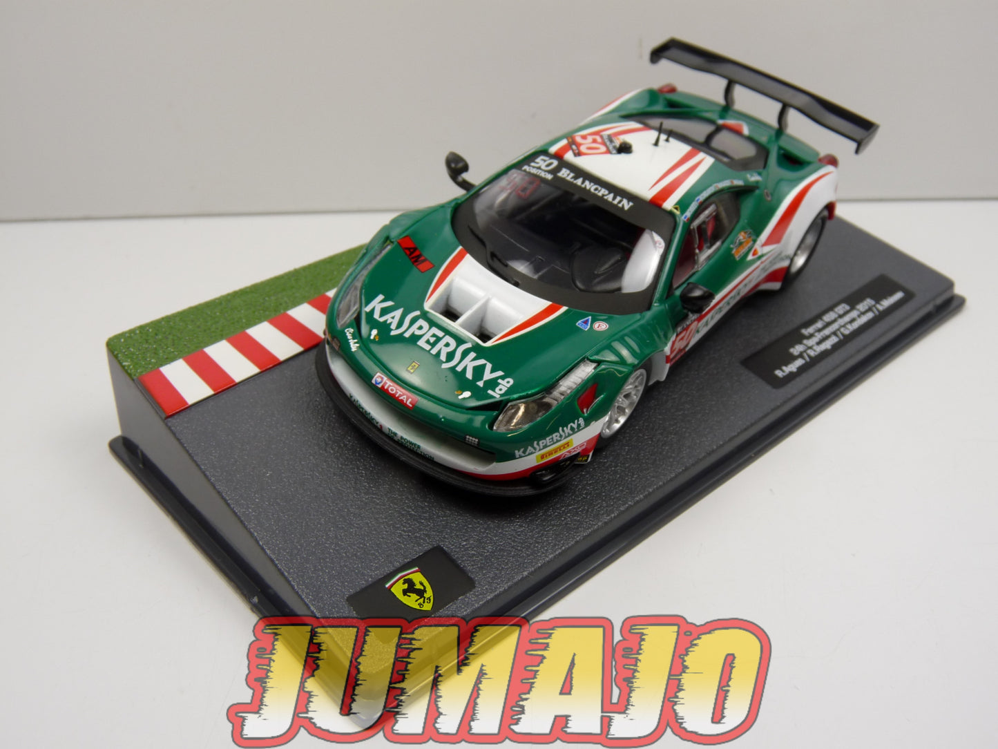 CF12 voiture 1/43 HACHETTES IXO FERRARI sport : 458 GT3 24h Spa 2015 #50