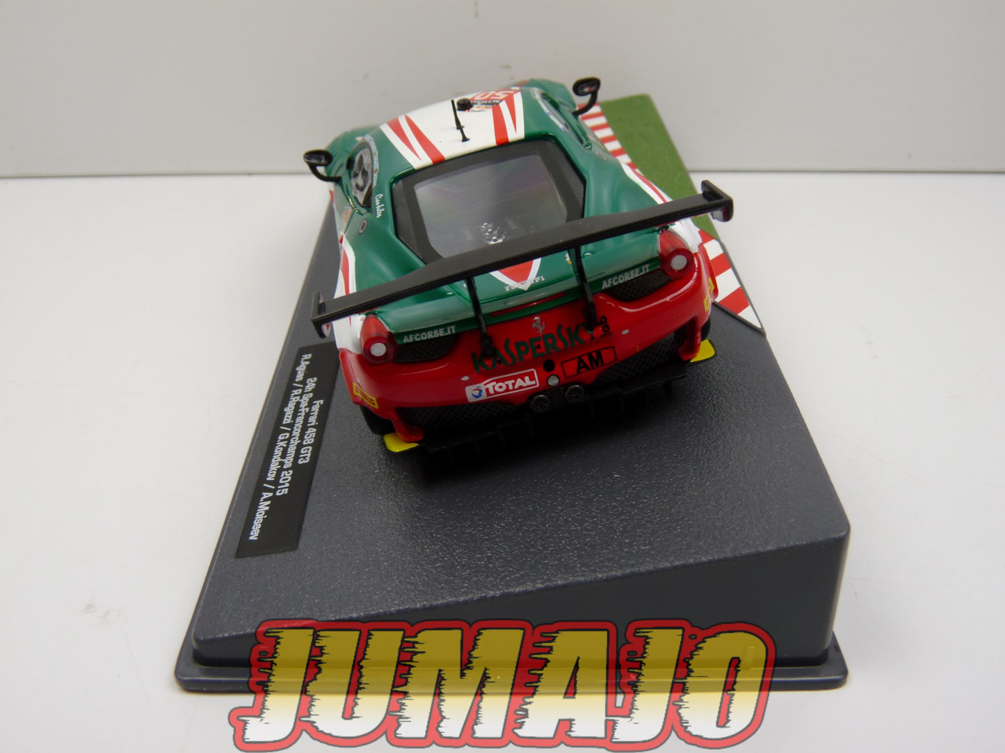 CF12 voiture 1/43 HACHETTES IXO FERRARI sport : 458 GT3 24h Spa 2015 #50