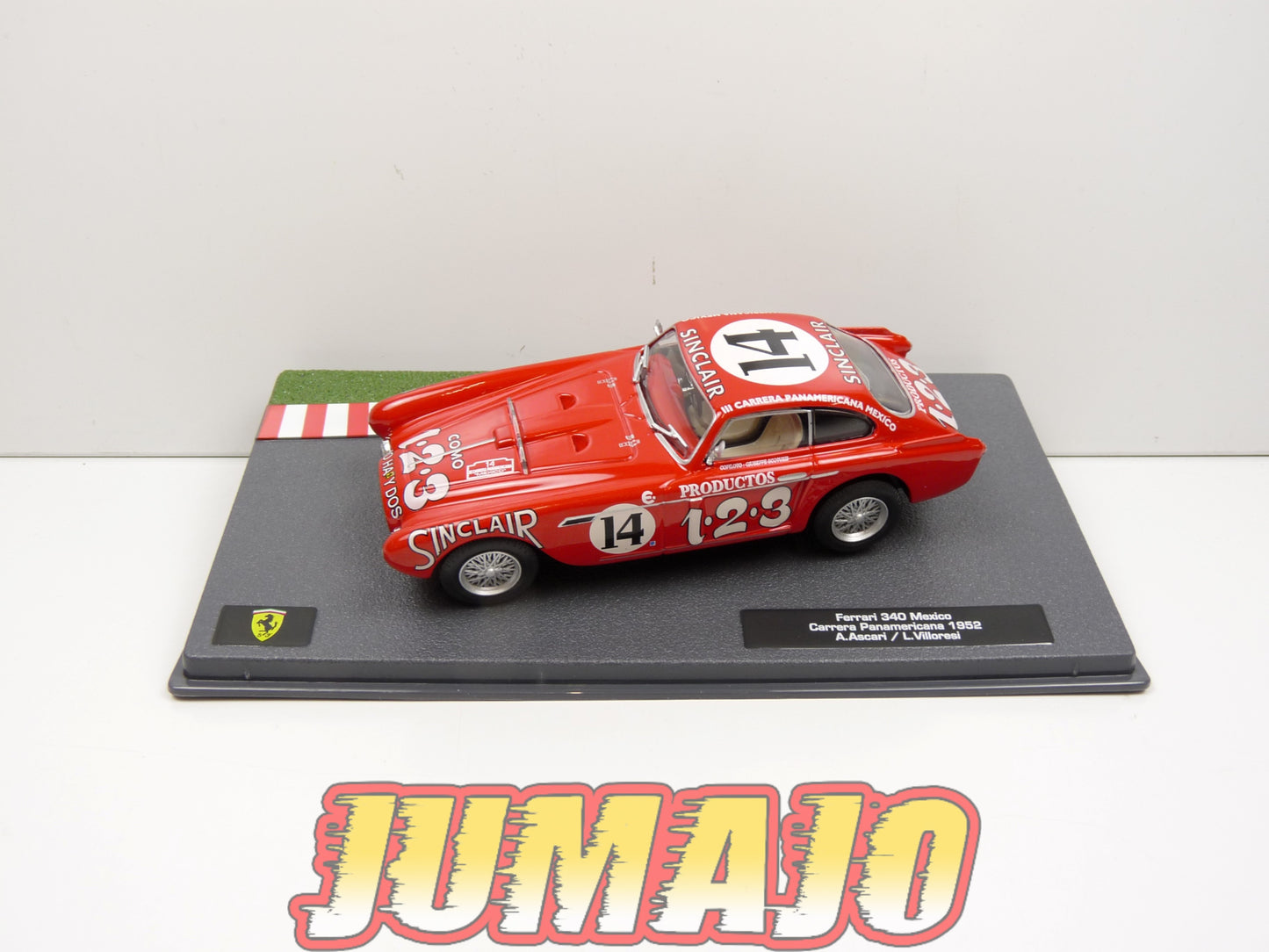 CF15 voiture 1/43 HACHETTES IXO FERRARI sport : 340 Mexico Carrera Panamericana 1952 #14