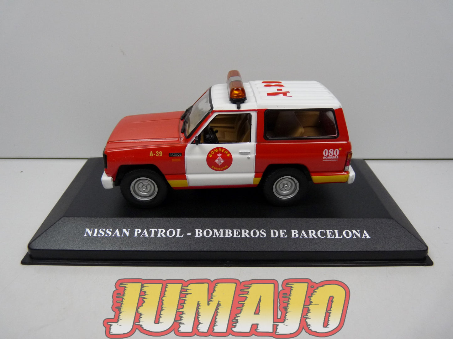 CP95 POMPIERS 1/43 altaya IXO Nissan patrol Bomberos de Barcelona